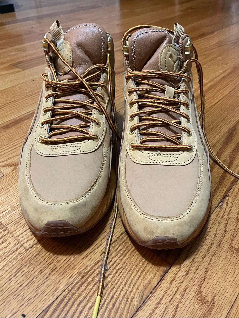 PUMA Men's Casual Outdoor Sneaker/Boot in Wheat Brown - Lightweight Comfort